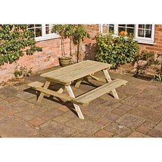 5ft Wooden Picnic Table