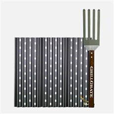 Set of 3 Interlocking GrillGrates for the Masterbuilt 560 and Small Pellet Grills