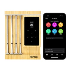 MEATER Pro XL - Wireless 4-Probe Smart Meat Thermometer with Built-In WiFi