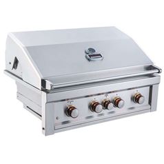Ruby 4 Burner Pro-Sear Gas Outdoor Kitchen BBQ Grill 