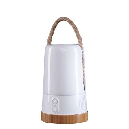 Portable Rechargeable Lantern with Colour Changing LED Light and Bluetooth Speaker