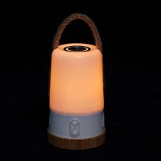 Portable Rechargeable Lantern with Colour Changing LED Light and Bluetooth Speaker