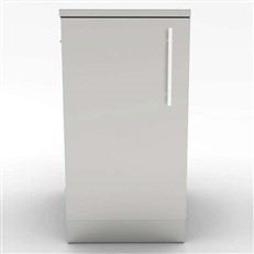 Stainless Steel Outdoor Kitchen Cabinet with Shelf and Left Hand Opening Door