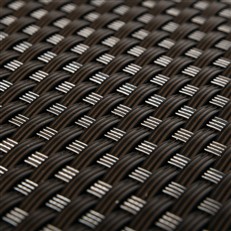 Artificial Poly Rattan Weave Privacy Screen Garden Fencing 1m High