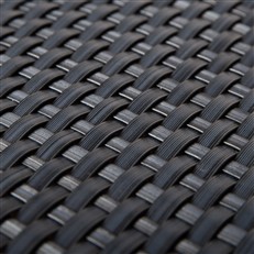 Artificial Poly Rattan Weave Privacy Screen Garden Fencing 1m High