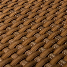 Artificial Poly Rattan Weave Privacy Screen Garden Fencing 1m High