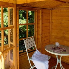 7x7 Arley Summerhouse with Veranda