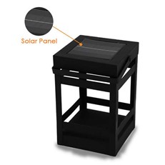 Outdoor Garden Solar Square LED Lantern 