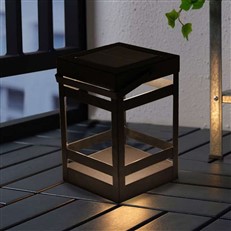 Outdoor Garden Solar Square LED Lantern 