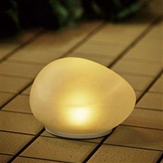 Large Solar LED Garden Outdoor Stone Light 