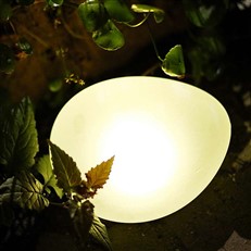 Large Solar LED Garden Outdoor Stone Light 
