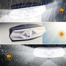 Solar LED Motion Activated Wall Light 