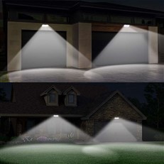 Solar LED Motion Activated Wall Light 