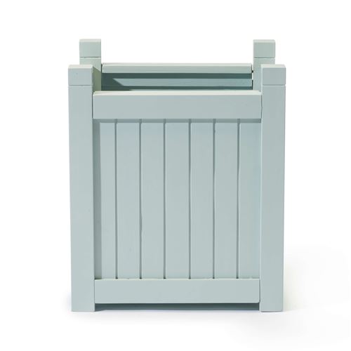 Square Painted Hardwood Planter