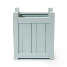 Square Painted Hardwood Planter
