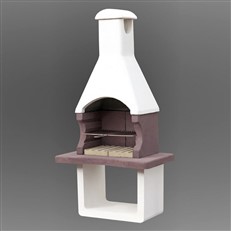 Spring Masonry BBQ Grill