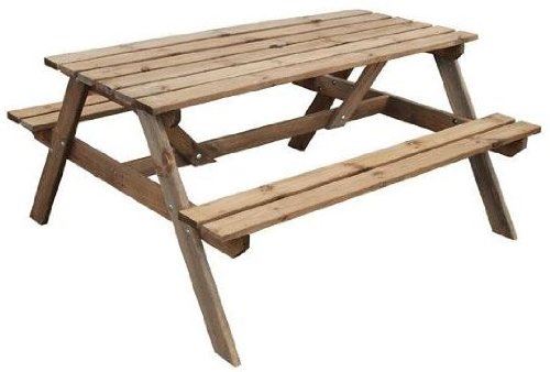 Standard Wooden Picnic Bench