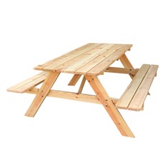 Standard Wooden Picnic Bench