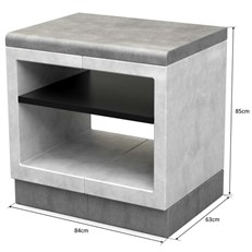 Kitaway Side Stand with Shelf