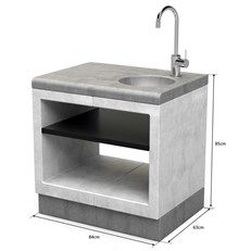 Kitaway Sink Unit with Shelf