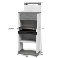 Venit Hotte Charcoal BBQ with Chimney