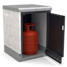 Kitaway Gas Bottle Storage Cupboard