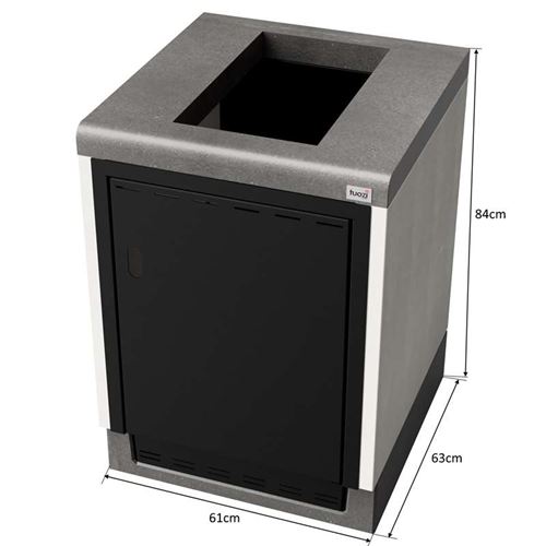 61cm Kitaway Unit for a Built-in 30cm Hob