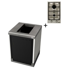 61cm Kitaway Unit for a Built-in 30cm Hob