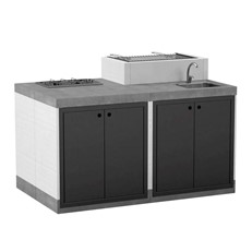 T00275 Venit Outdoor Kitchen Island Pack 5