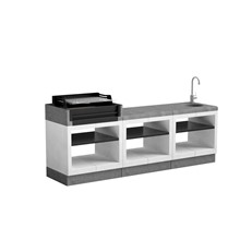 T00291 Kitaway Outdoor Kitchen Pack 2