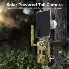 Callow 4G Smart Digital Stealth Camera With Solar Charging 
