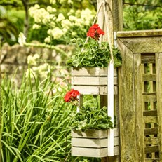 Two Tier Hanging Plant Boxes