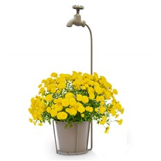 Rustic Tap Plant Pot