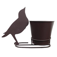 Songbird Silhouette Plant Pot