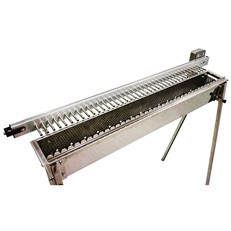 TecnoRoast Charcoal Barbecue with Rotisserie for 40 Skewers