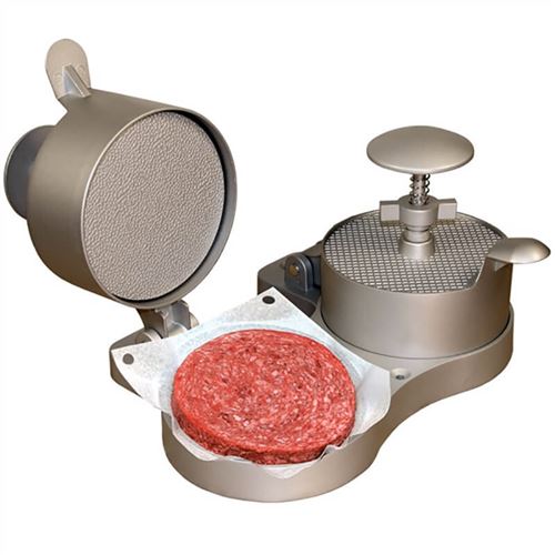 Heavy Duty Double Burger Press with Ejector