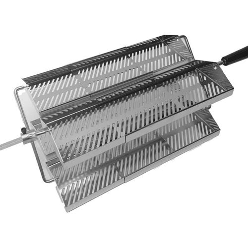 Short Adjustable 11-20 Inch Rib-O-Lator Trays for BBQ Rotisseries