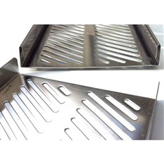 Short Adjustable 11-20 Inch Rib-O-Lator Trays for BBQ Rotisseries