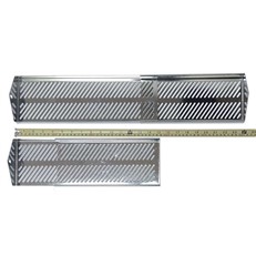 Long Adjustable 15-24 Inch Rib-O-Lator Trays for BBQ Rotisseries