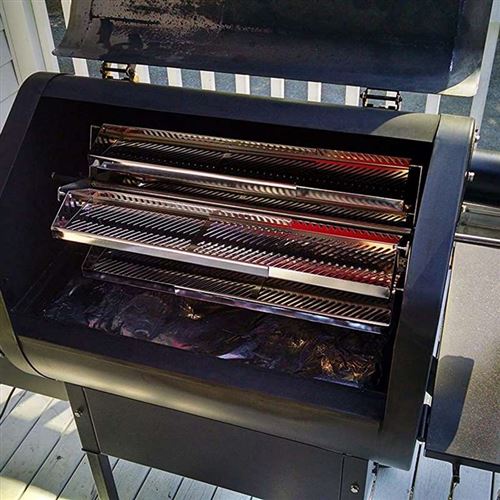 Long Adjustable 1524 Inch RibOLator Trays for BBQ Rotisseries