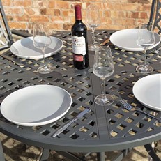 Vienna 4 Seater Outdoor Dining Set