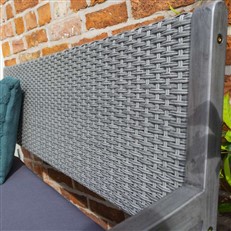 Alderley Rattan Garden Storage Bench