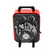 Compact Electric Fan Heater with Thermostat