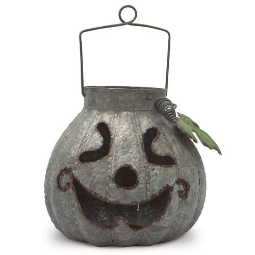 Round Halloween Pumpkin Lantern