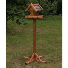 Large Verwood Bird Table with Slate Roof