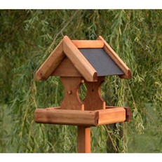 Verwood Bird Table with Slate Roof 